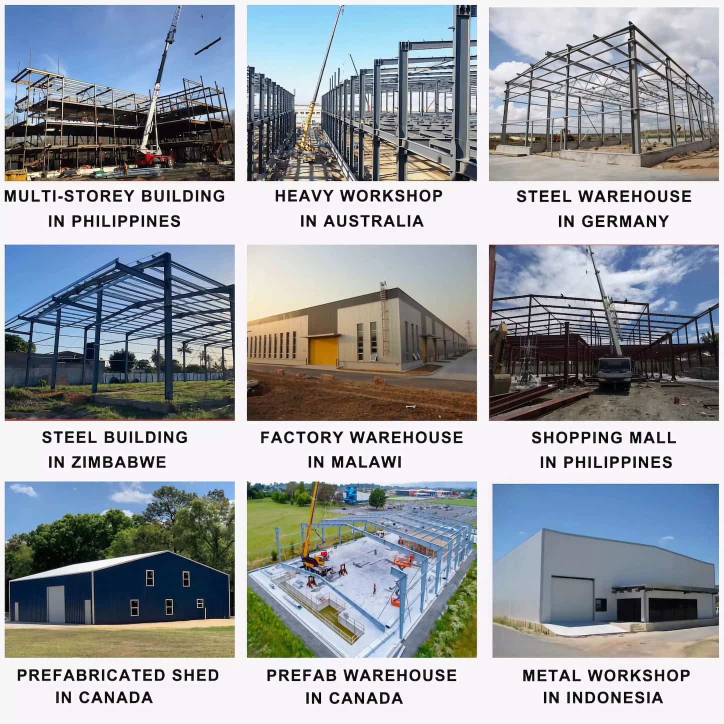 steel building structure